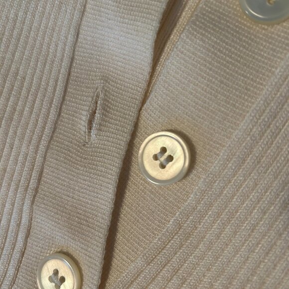 J. Crew Short-Sleeve Ribbed Polo Sweater (Size S) - Picture 7 of 8